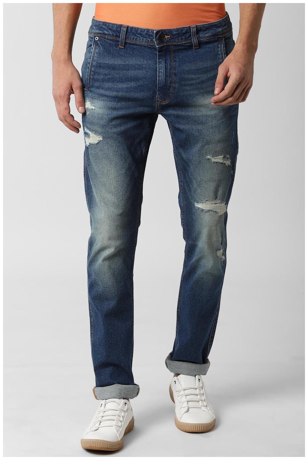 

Peter England Men Blue Skinny Fit Jeans