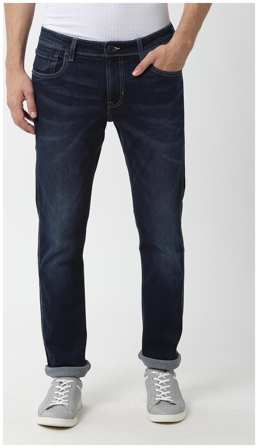 

Peter England Men Navy Blue Slim Fit Jeans