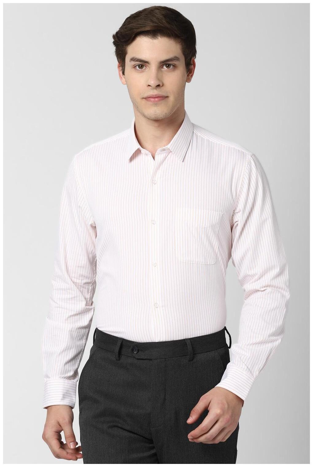 

Peter England Men Regular fit Formal Shirt - White