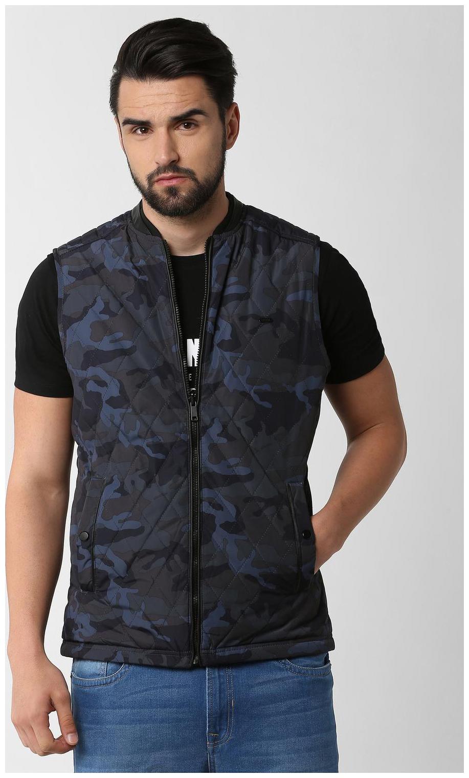 

Peter England Blue Reversible Jacket