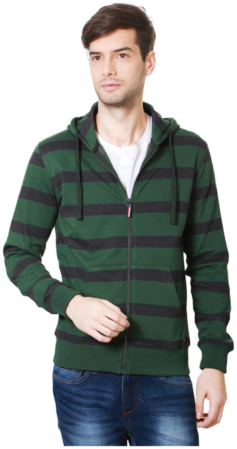 

Peter England Green Blended Sweatshirts