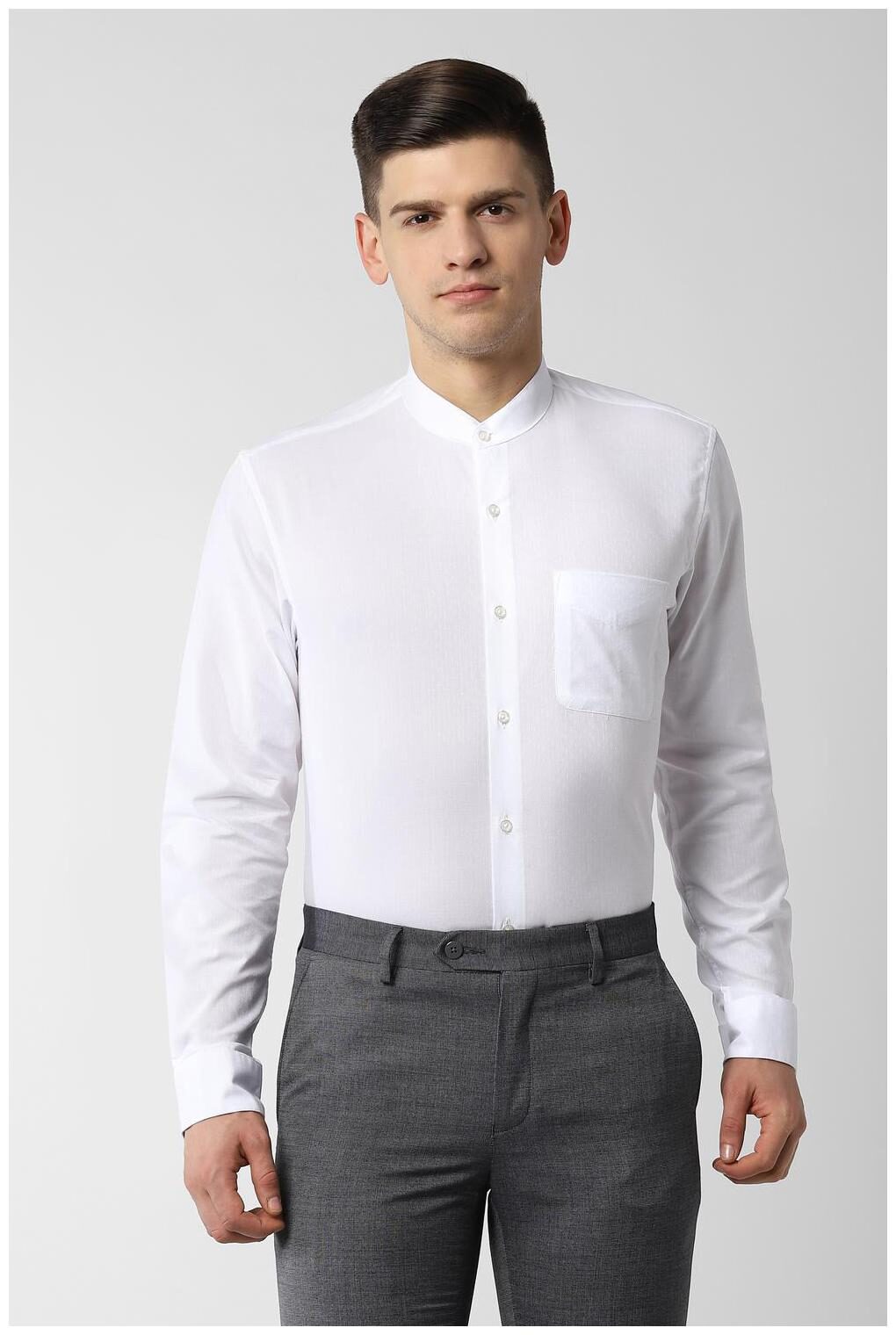 

Peter England Men Regular fit Formal Shirt - White