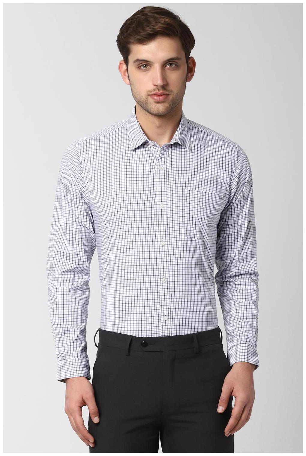 

Peter England Men Slim fit Formal Shirt - White