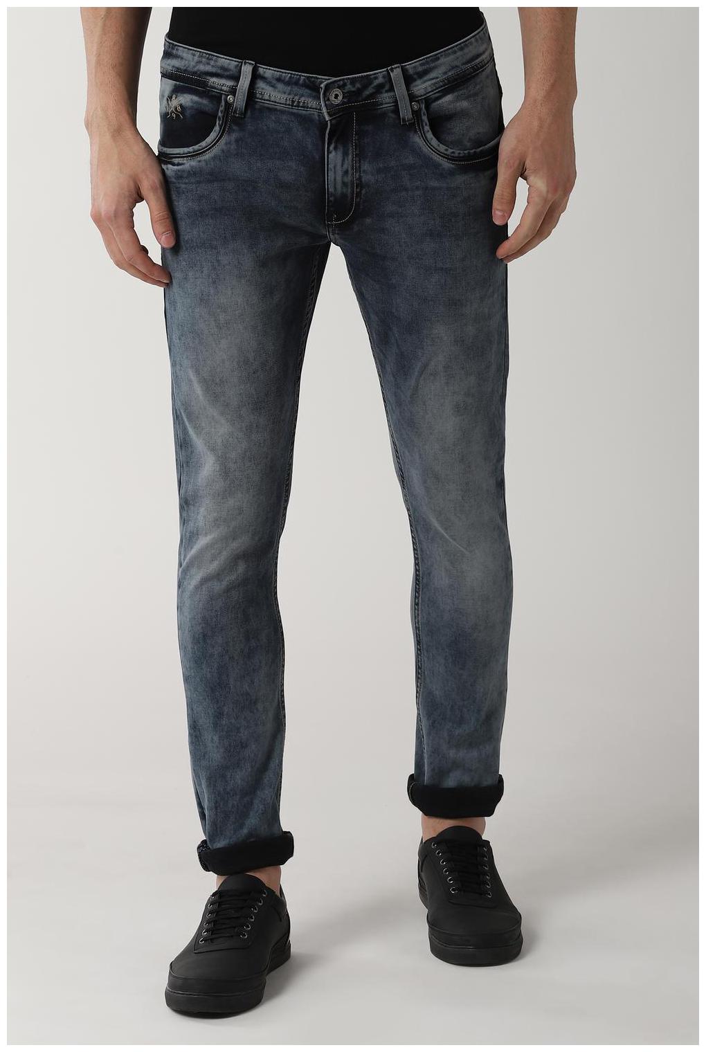 

Peter England Men Blue Skinny Fit Jeans
