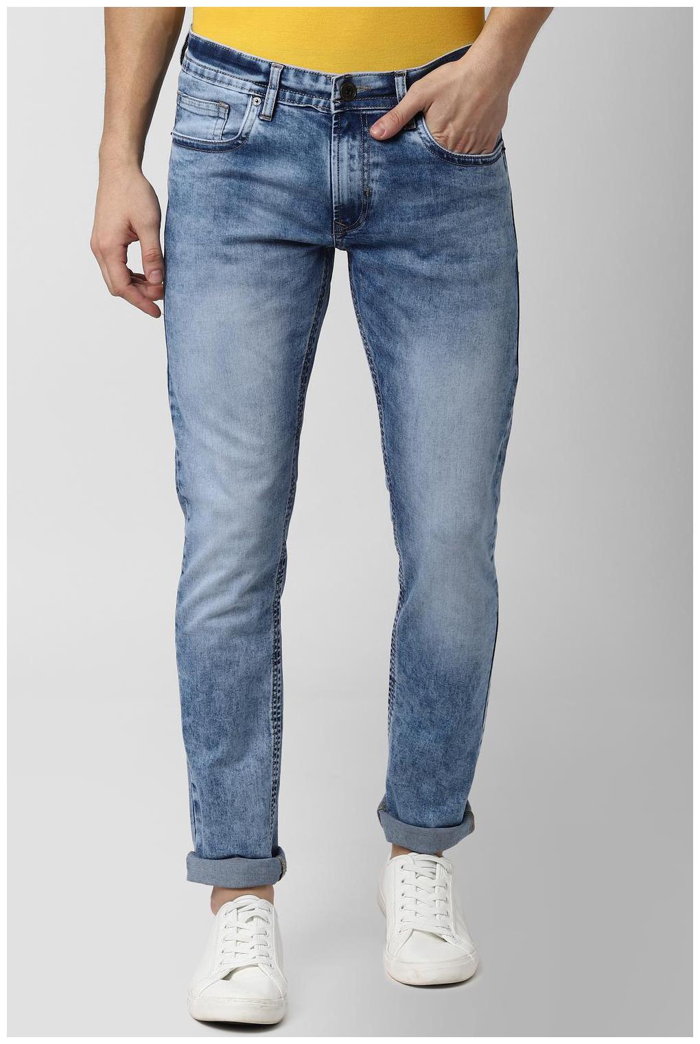 

Peter England Men Blue Skinny Fit Jeans