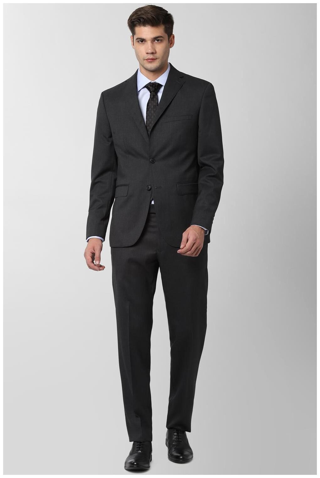 

Peter England Grey Two Piece Suit