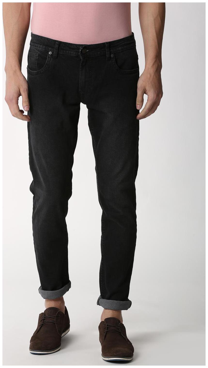 

Peter England Men Black Skinny Fit Jeans