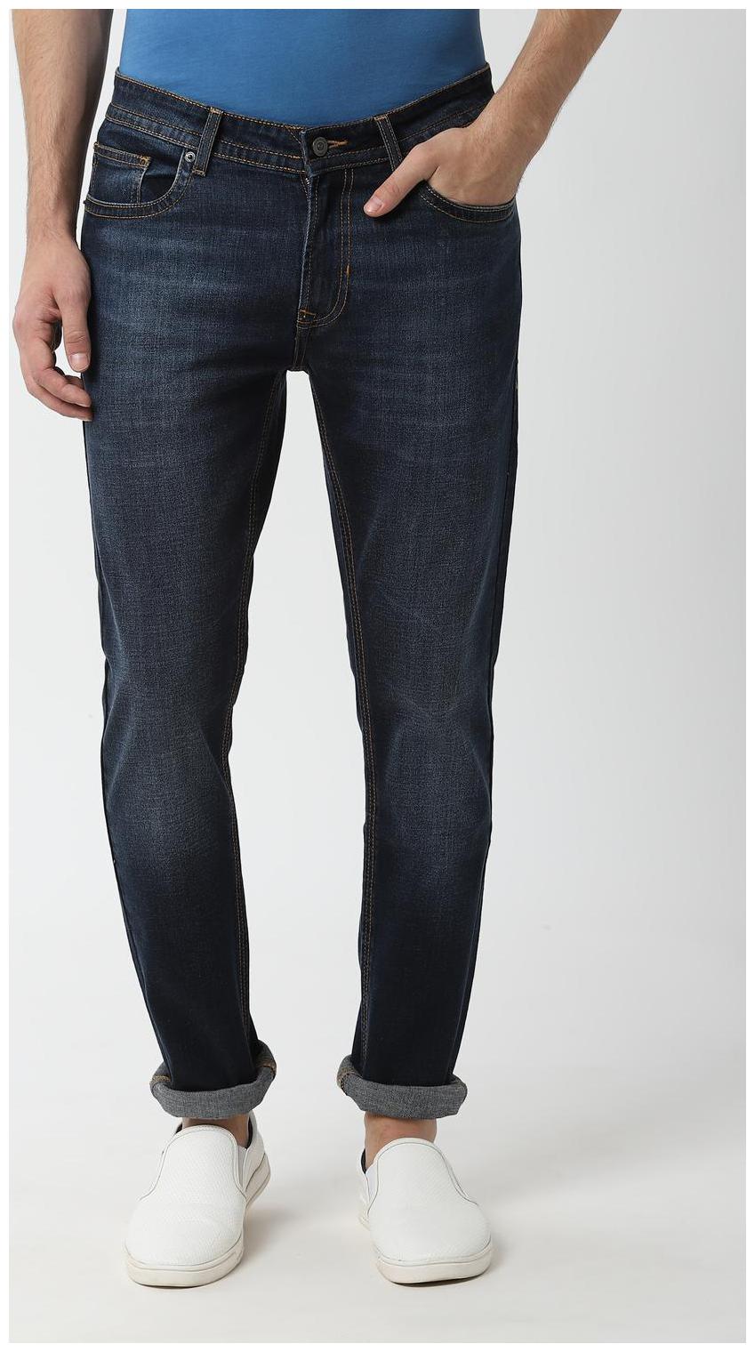 

Peter England Men Navy Blue Slim Fit Jeans