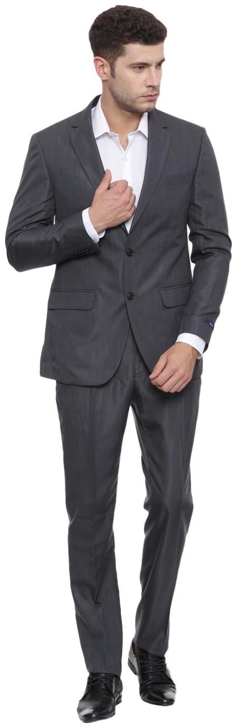 

Peter England Grey Two Piece Suit