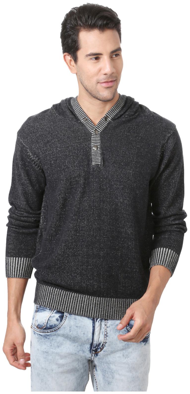

Peter England Blended Regular Grey Sweaters Pullovers