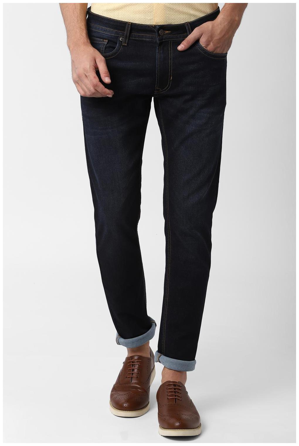 

Peter England Men Navy Blue Skinny Fit Jeans