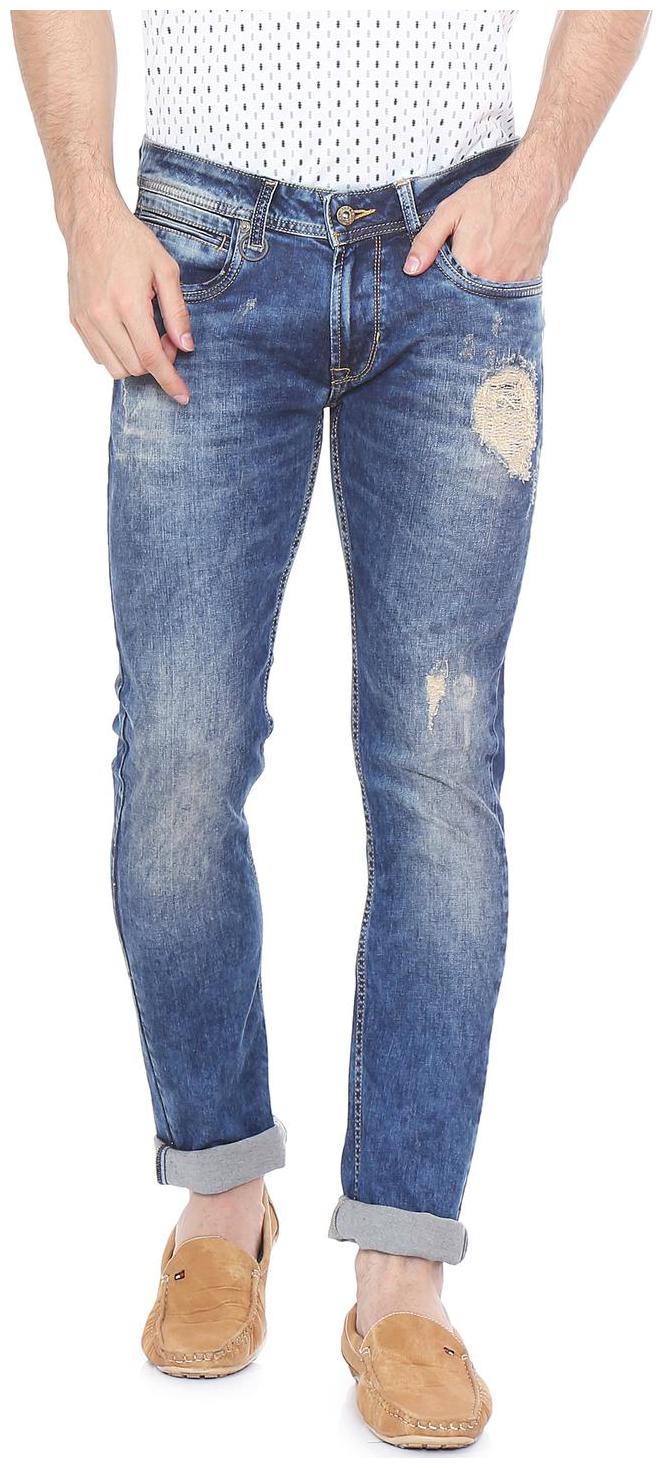 

Peter England Men Blue Skinny Fit Jeans