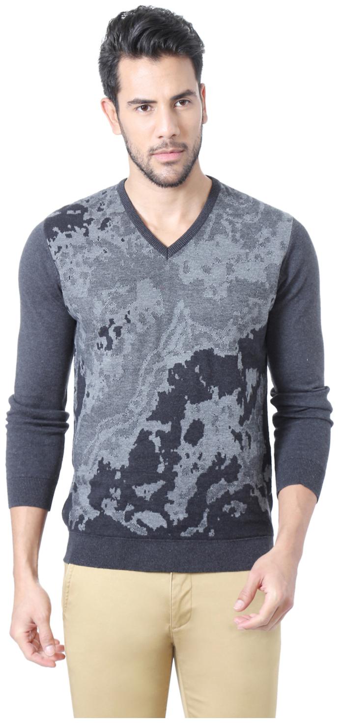 

Peter England Grey Sweater