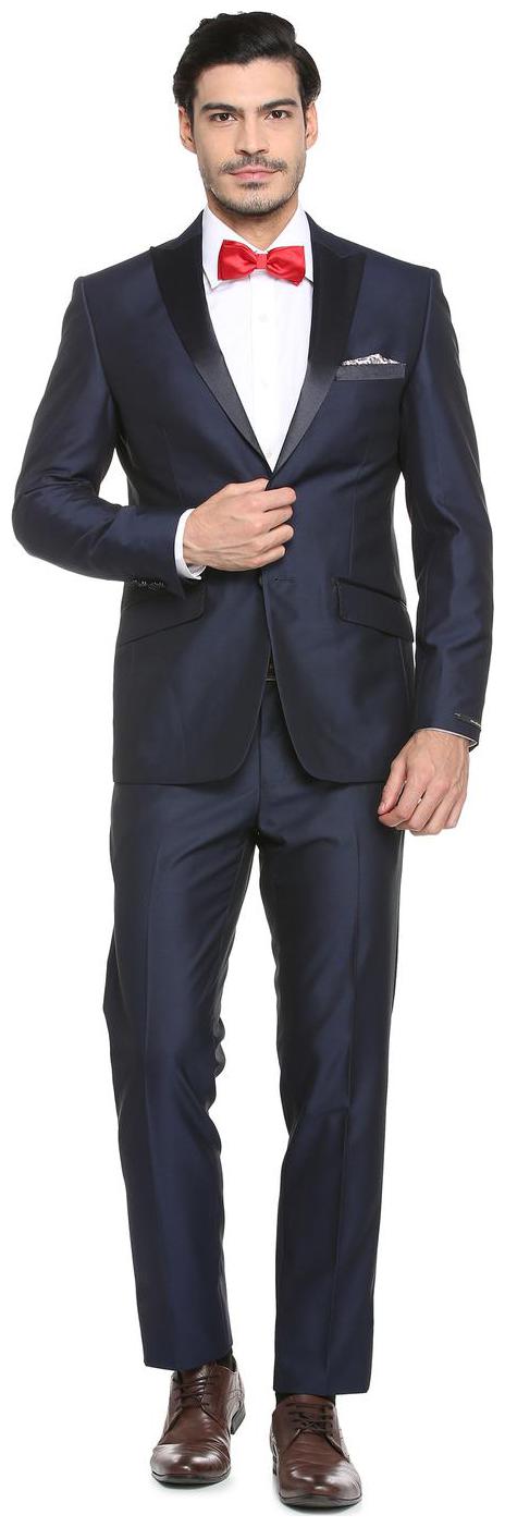 

Peter England Blue Two Piece Suit