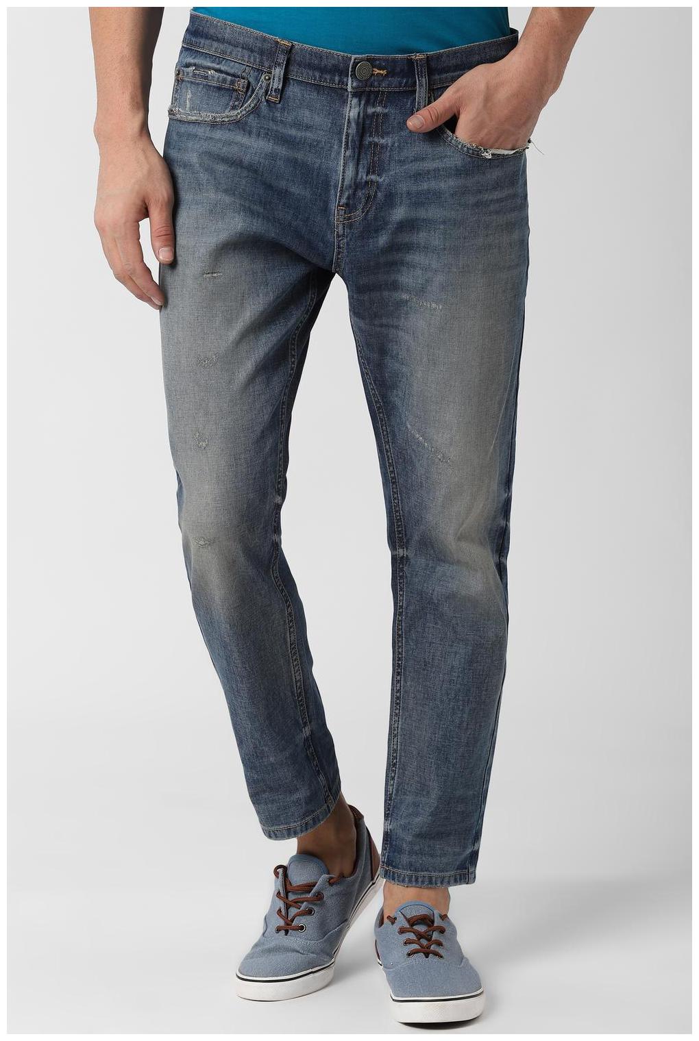 

Peter England Men Navy Blue Slim Fit Jeans