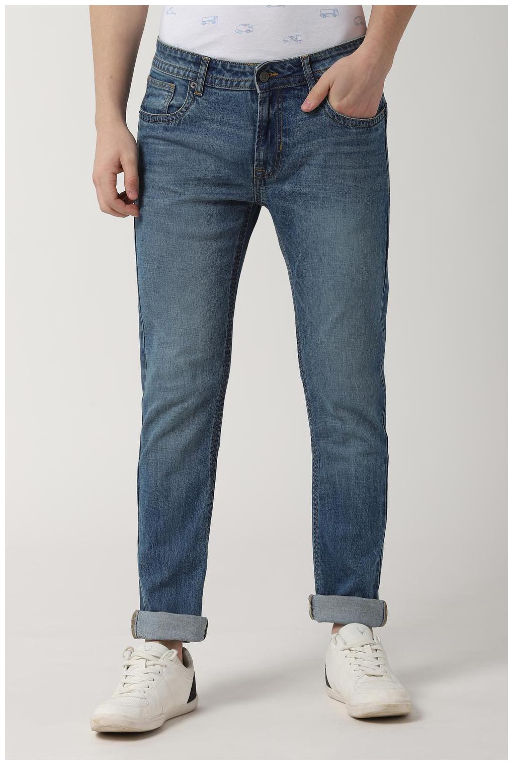 

Peter England Men Blue Slim Fit Jeans