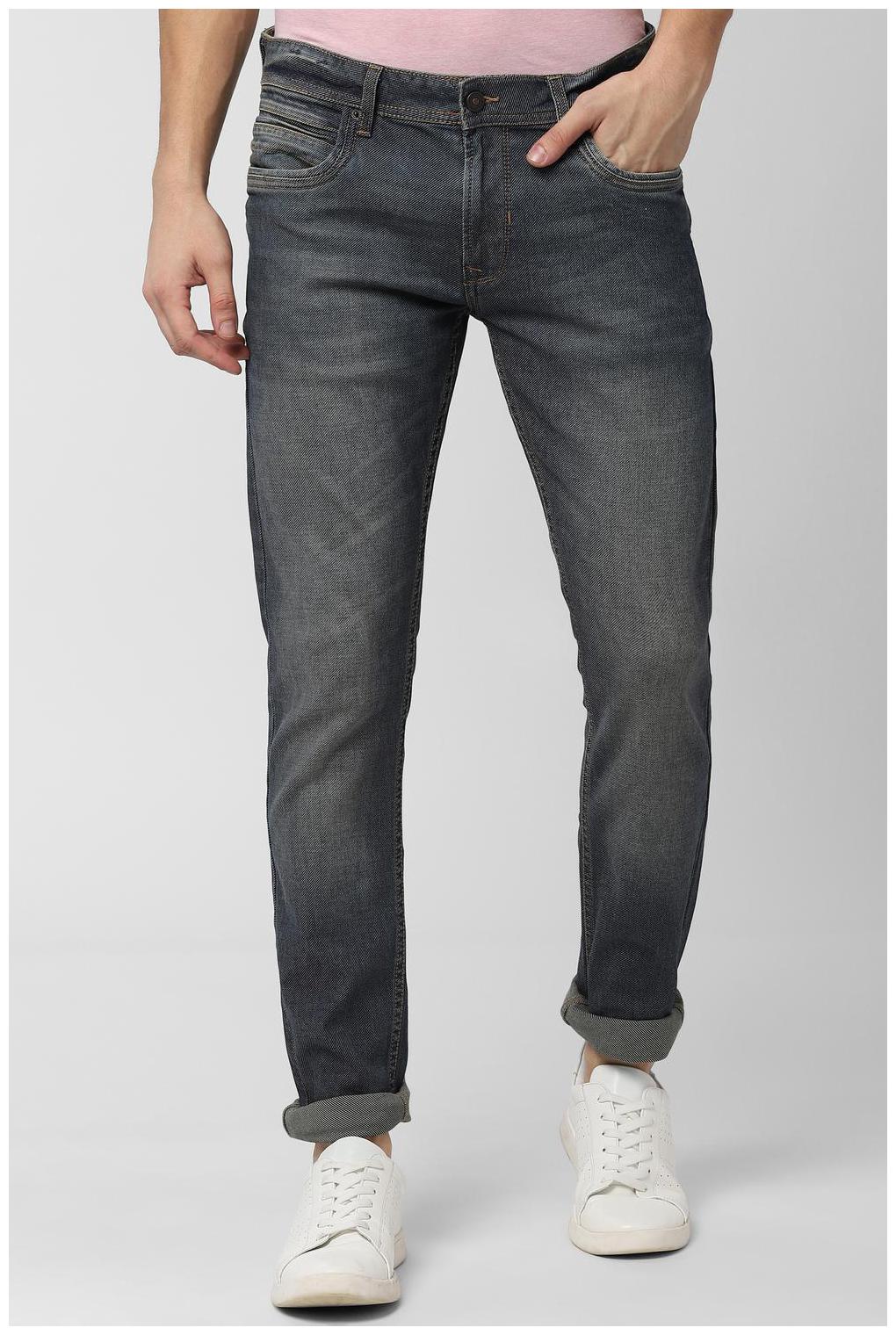 

Peter England Men Grey Skinny Fit Jeans