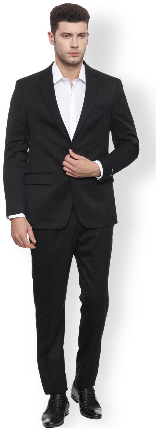 

Peter England Black Two Piece Suit