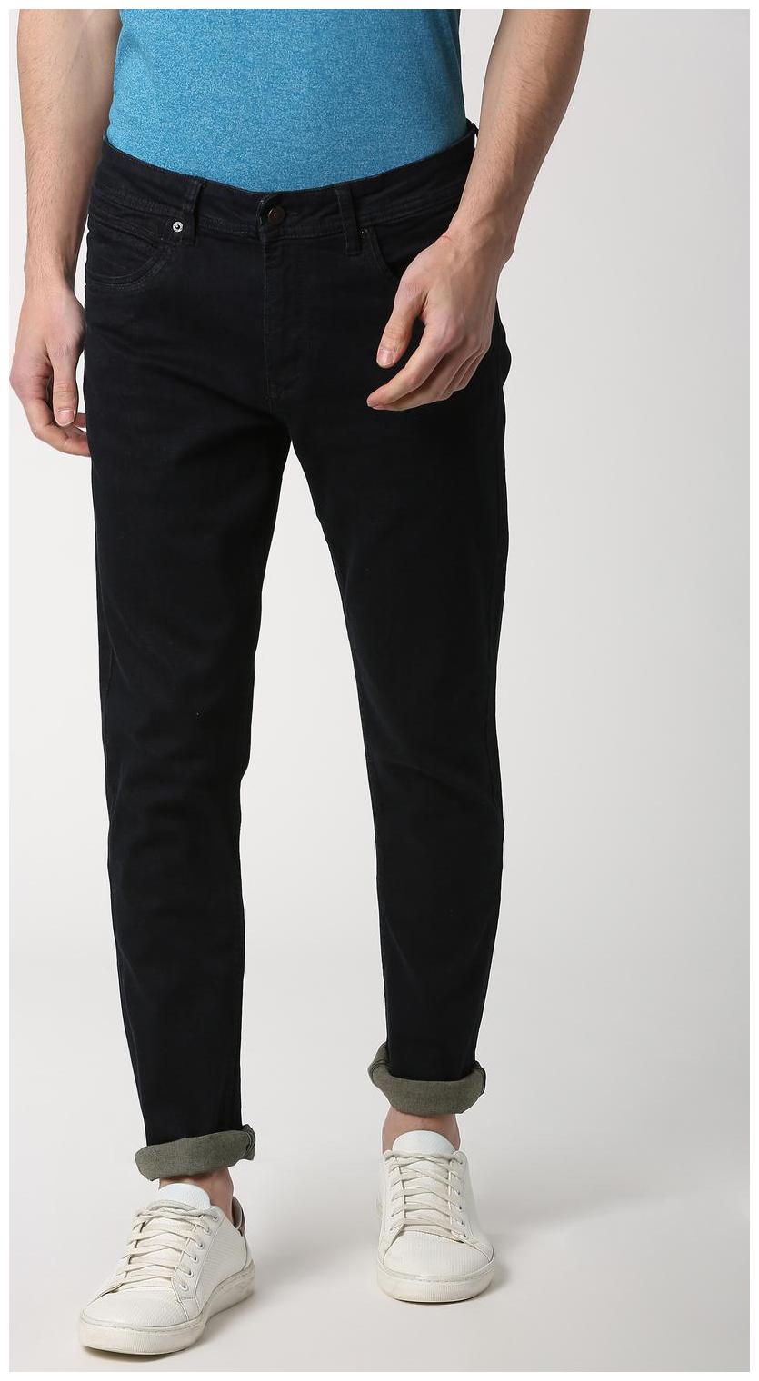 

Peter England Men Black Slim Fit Jeans