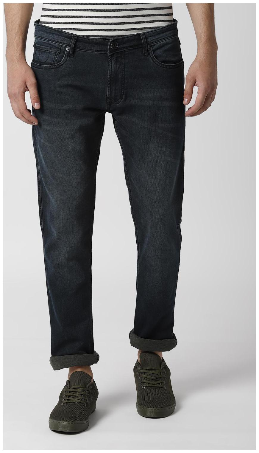 

Peter England Men Navy Blue Skinny Fit Jeans