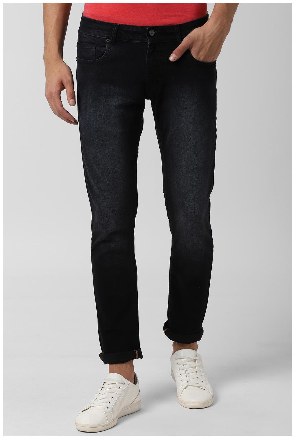 

Peter England Men Navy Blue Tapered Fit Jeans
