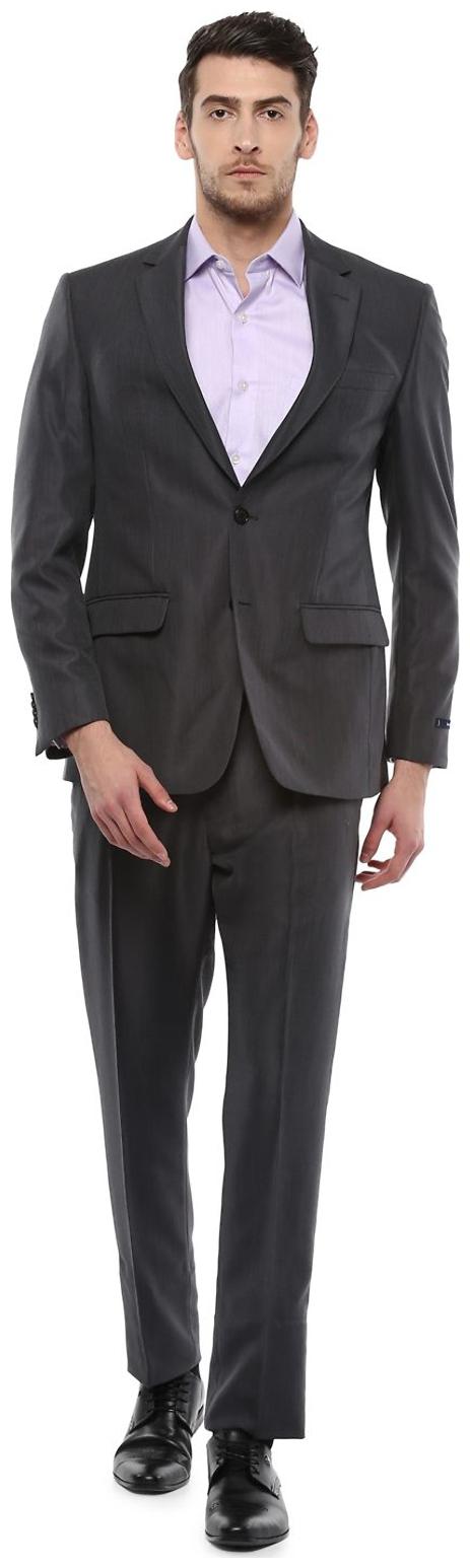 

Peter England Grey Two Piece Suit