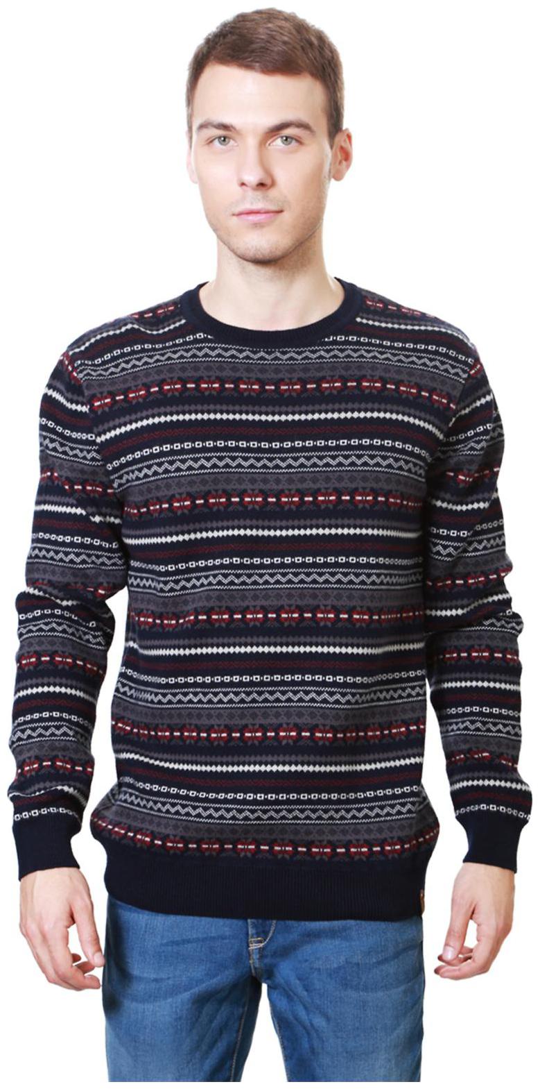 

Peter England Men White Round neck Cardigan