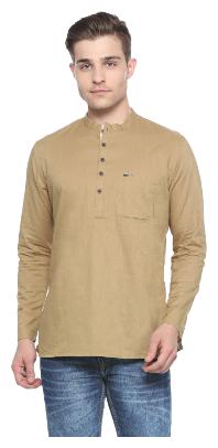 

Peter England Men Blue Regular Fit Kurta