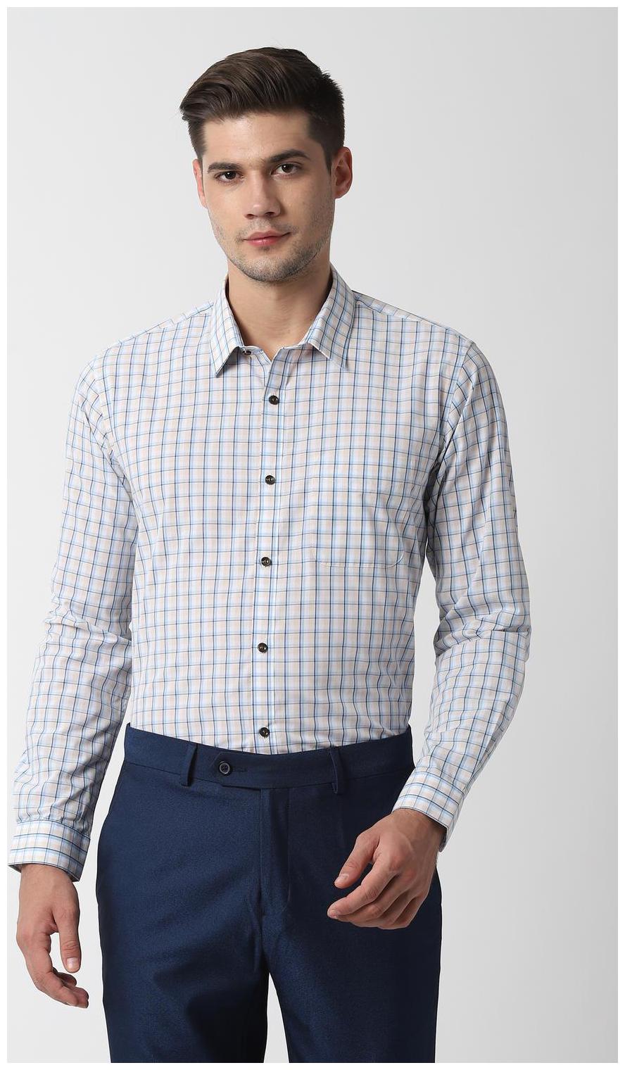 

Peter England Men Regular fit Formal Shirt - White