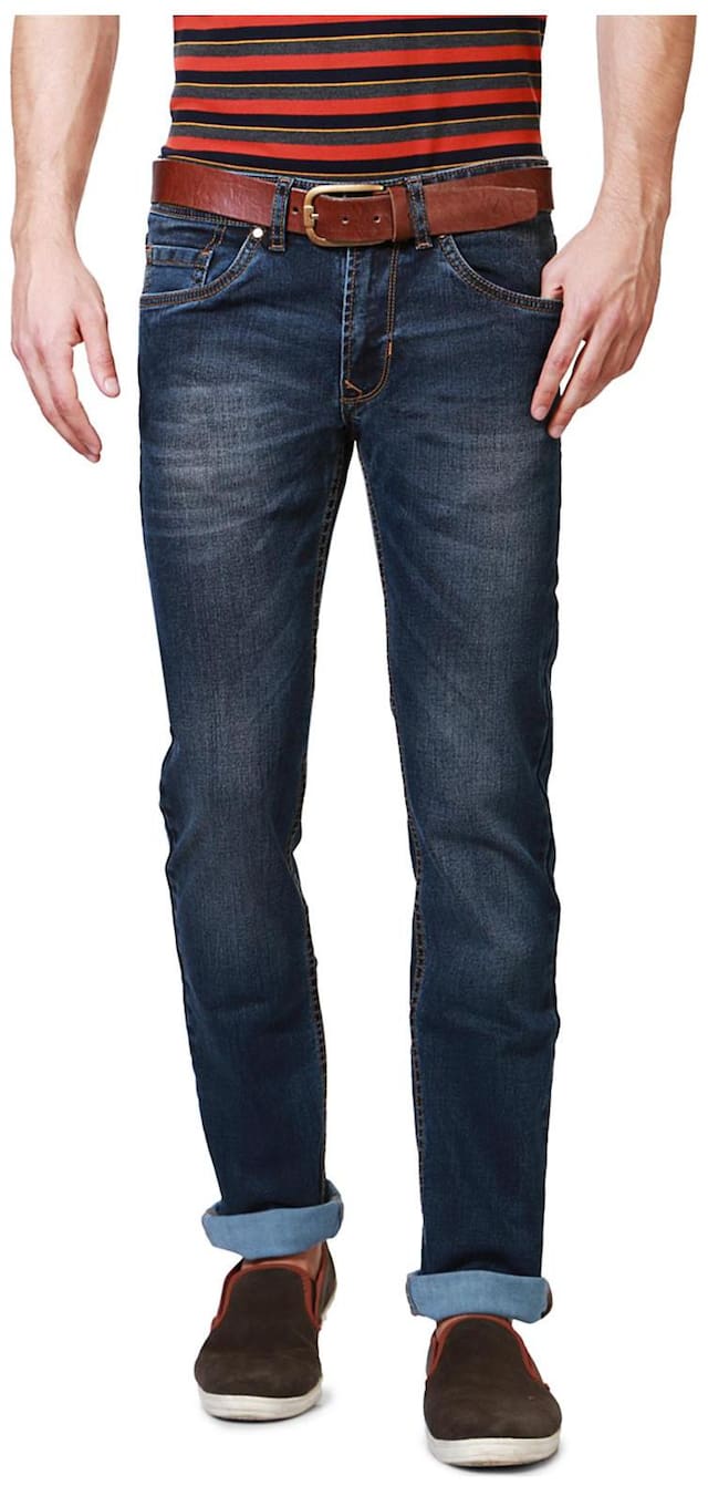 Peter England Men Blue Slim Fit Jeans