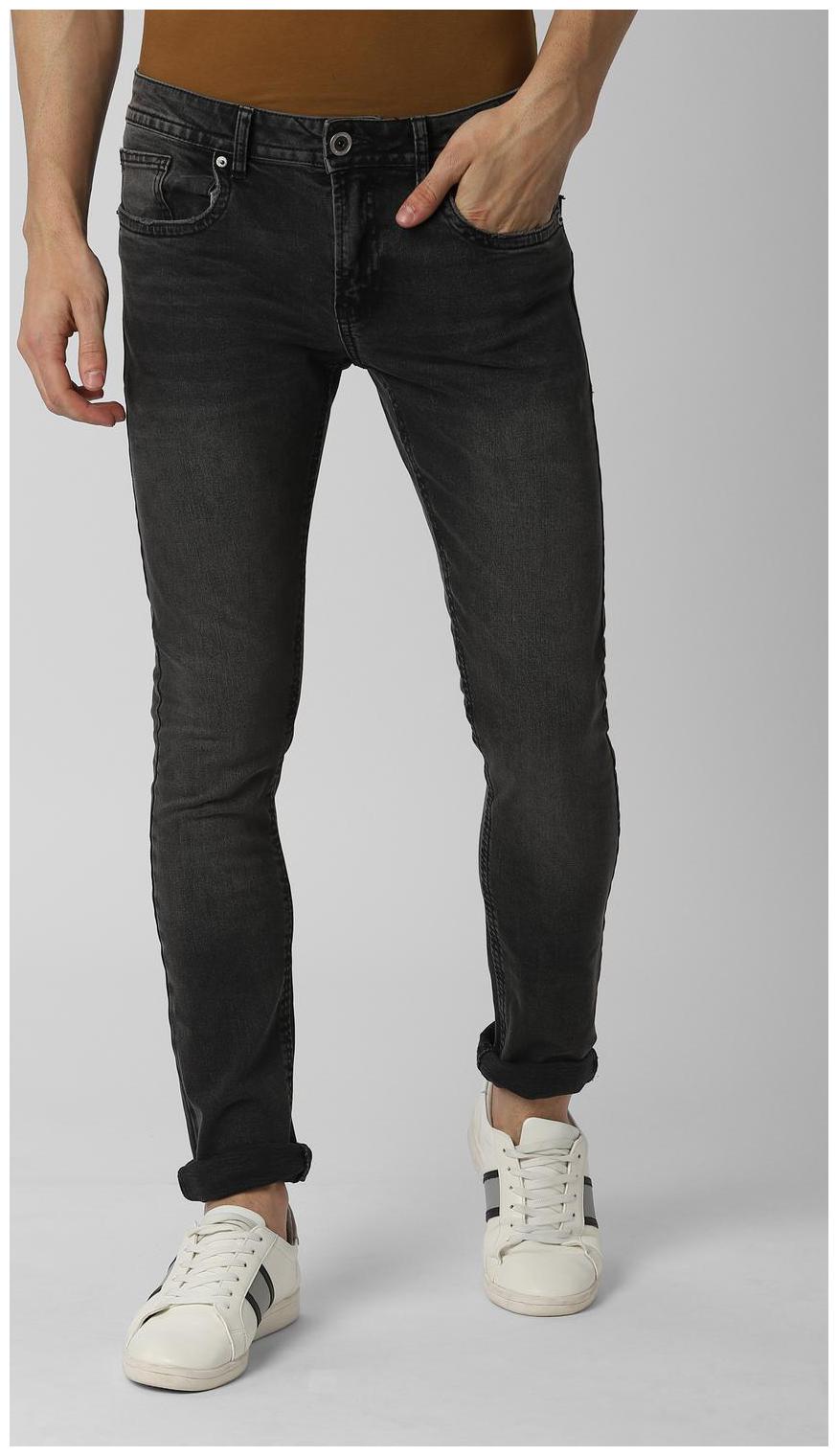 

Peter England Men Grey Skinny Fit Jeans