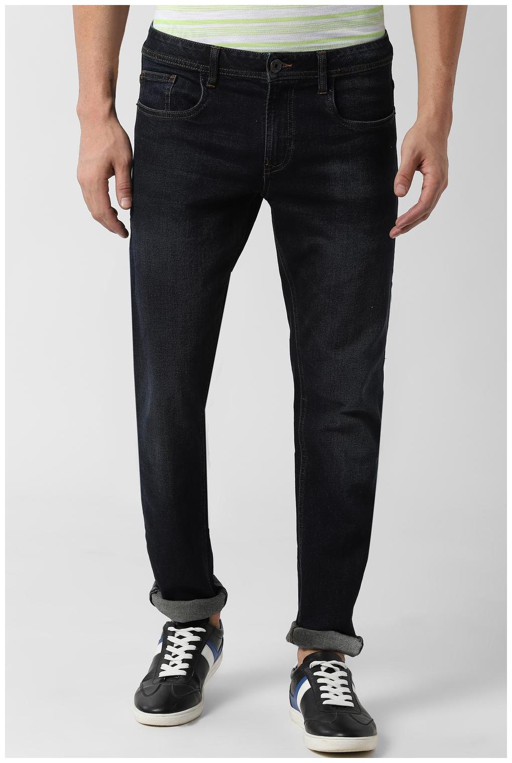 

Peter England Men Navy Blue Slim Fit Jeans