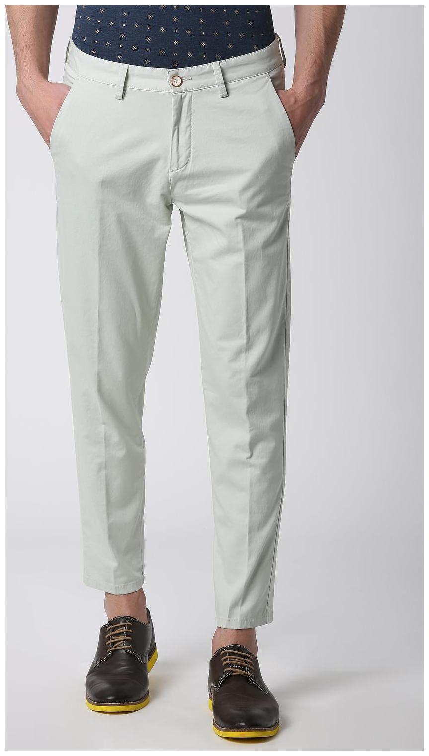 

Peter England White Trousers