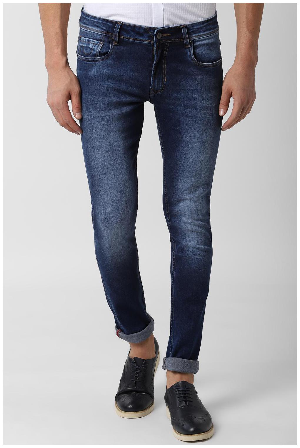 

Peter England Men Navy Blue Slim Fit Jeans
