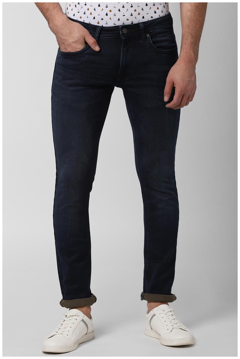 

Peter England Men Navy Blue Skinny Fit Jeans