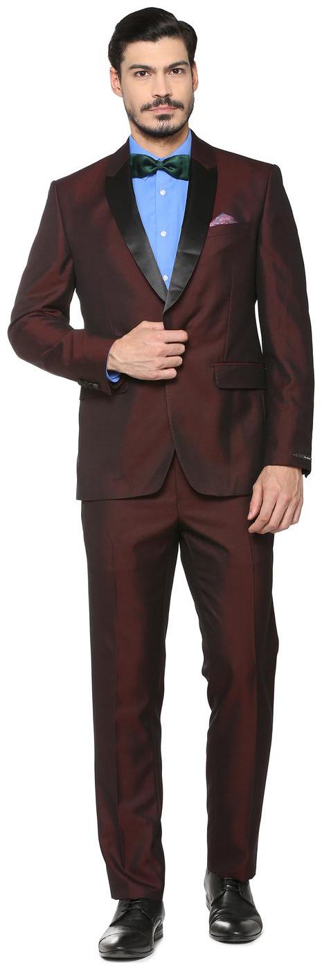 

Peter England Maroon Two Piece Suit