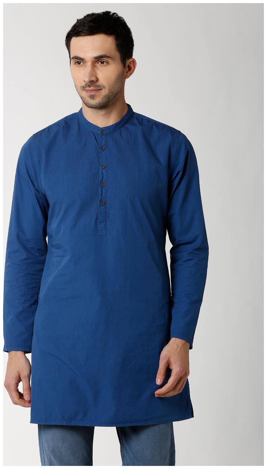 

Peter England Men Blue Regular Fit Kurta