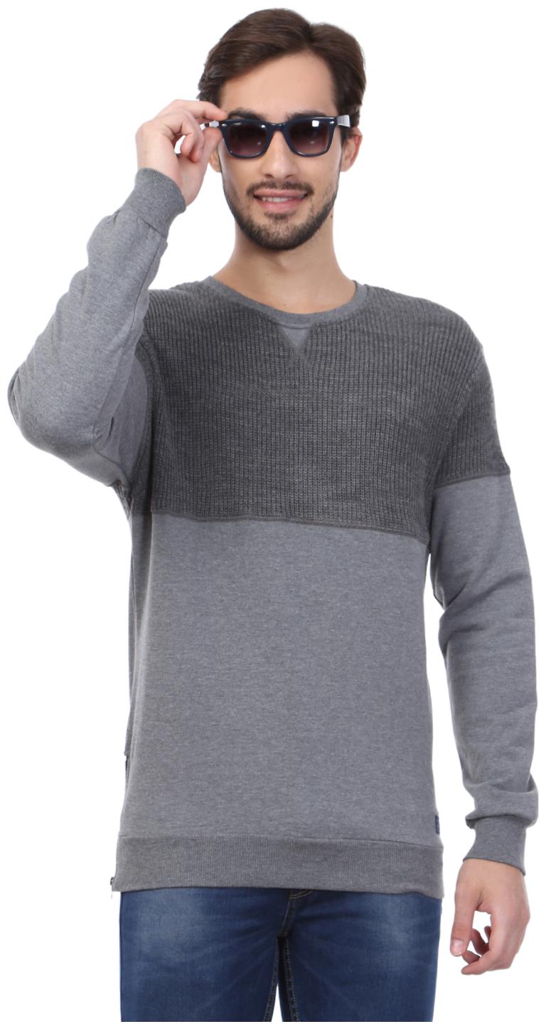 

Peter England Grey Sweater