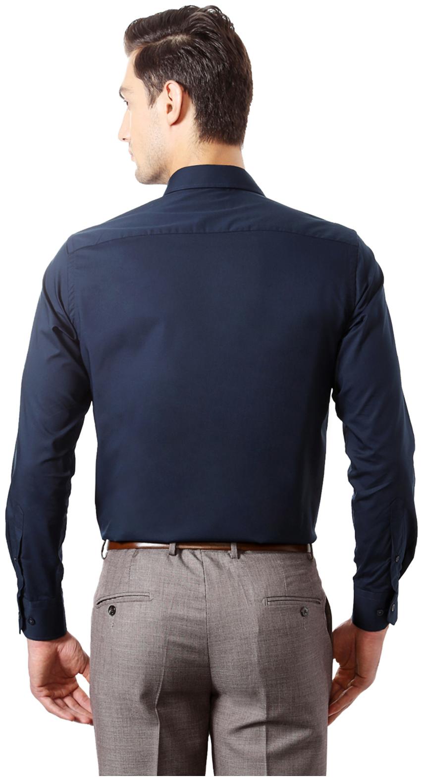 

Peter England Men Regular fit Formal Shirt - Blue