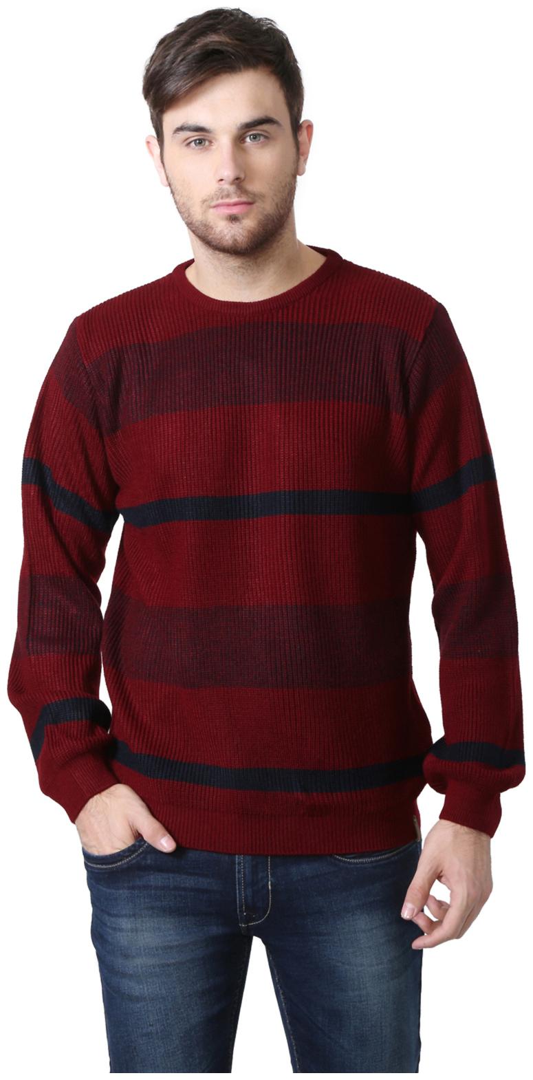 

Peter England Acrylic Regular Red Sweaters