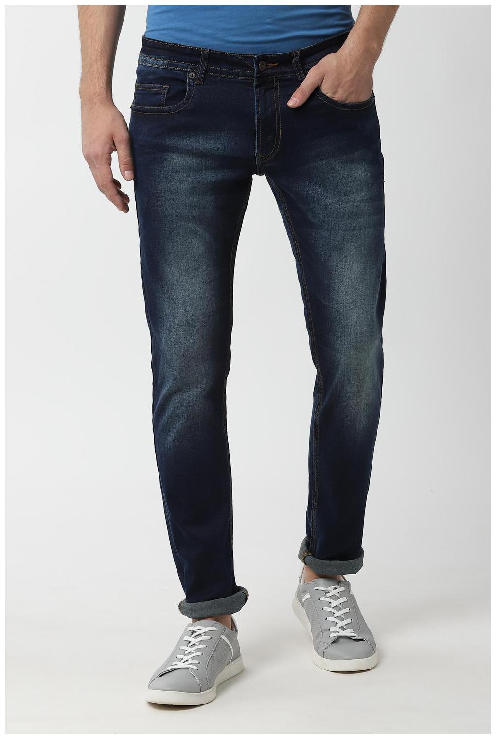 

Peter England Men Blue Skinny Fit Jeans