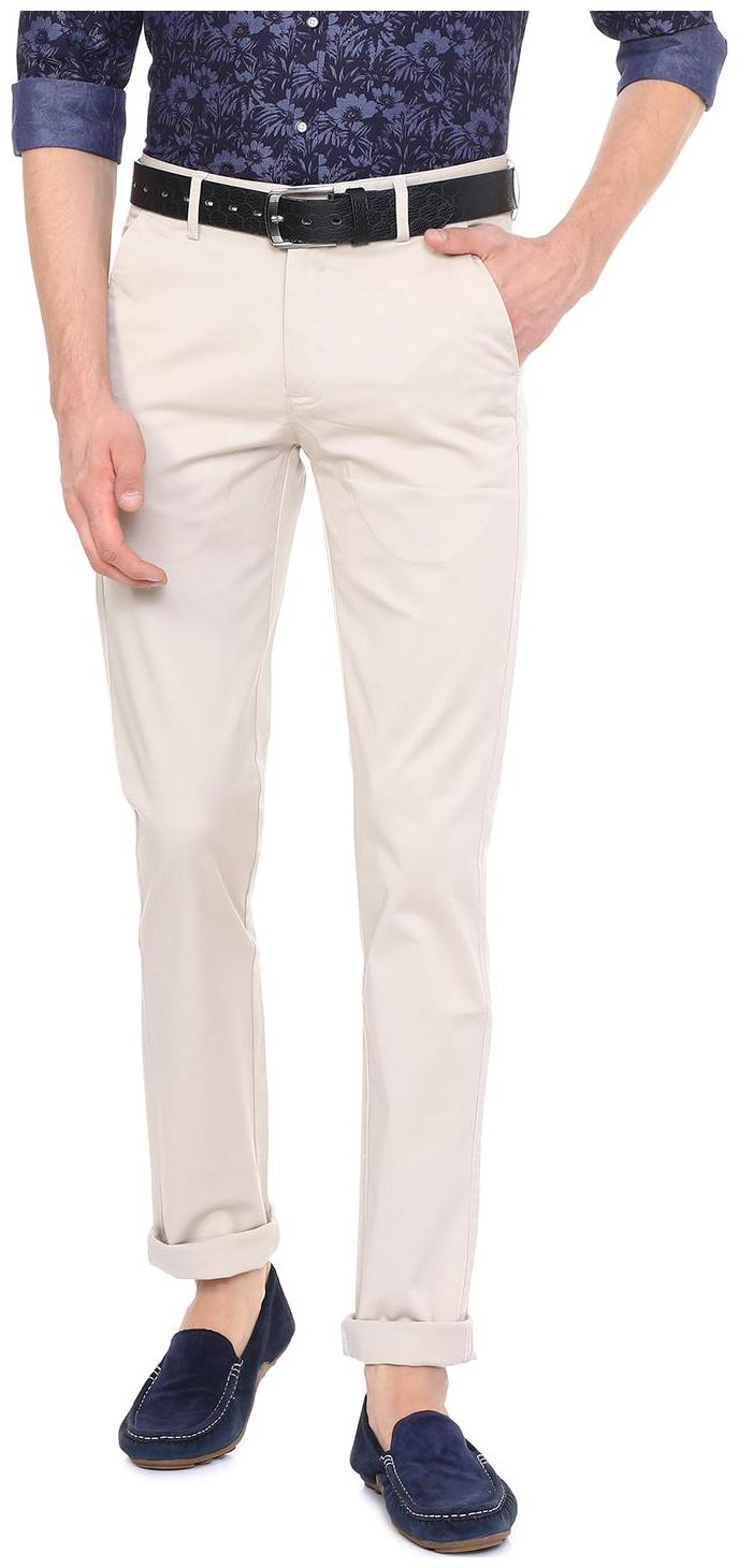 

Peter England Beige Trousers