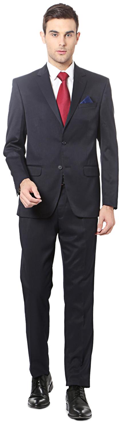 

Peter England Blended Comfort Black Formal Suits