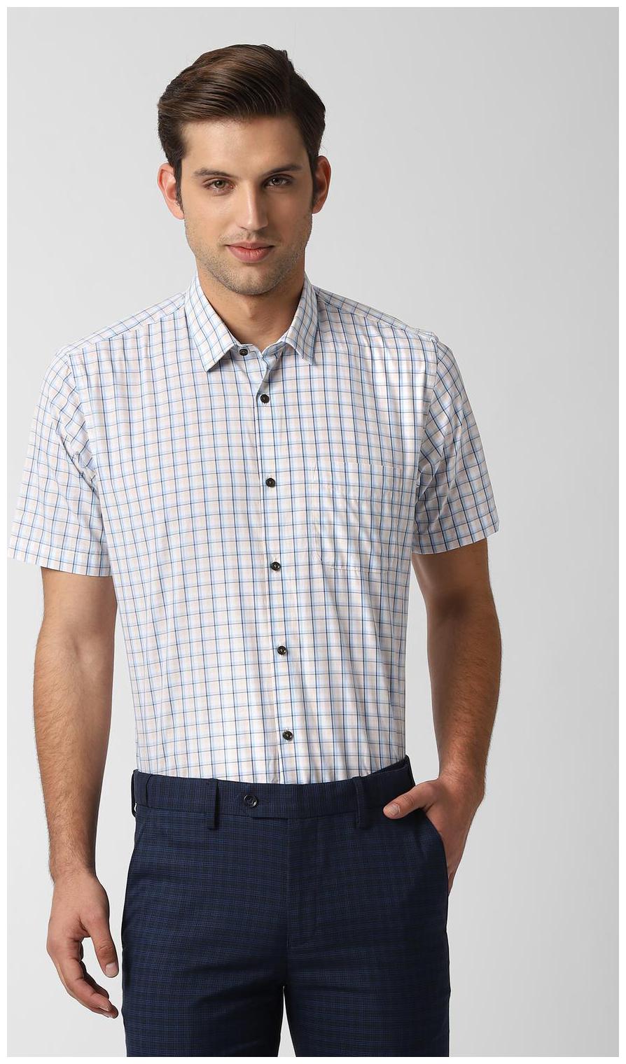 

Peter England Men Regular fit Formal Shirt - White