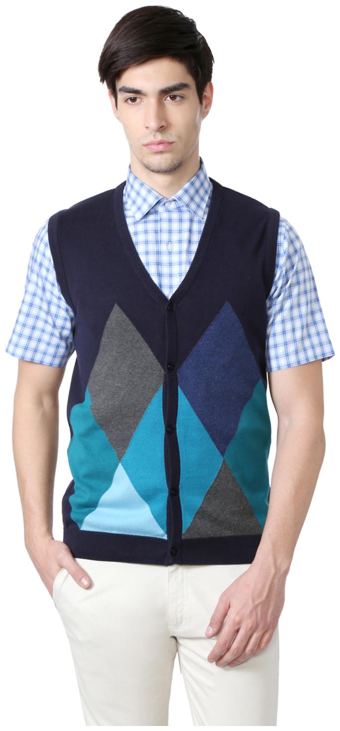 

Peter England Navy Cardigan