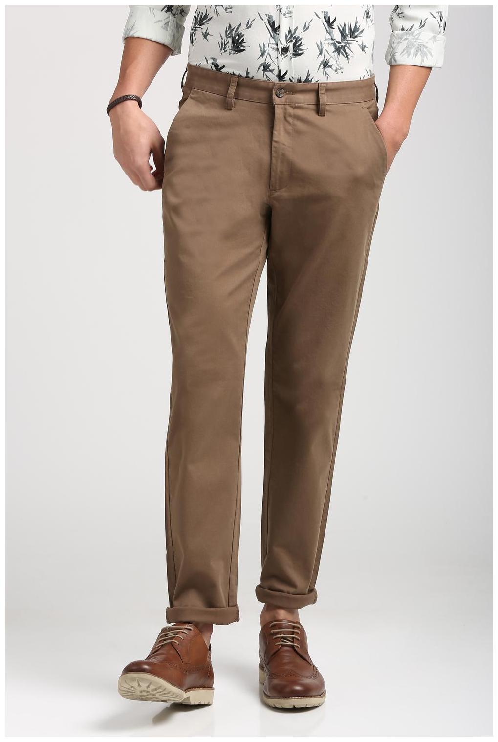 

Peter England Brown Trousers