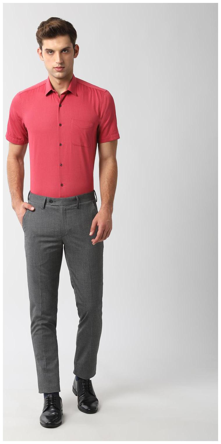 

Peter England Men Regular fit Formal Shirt - Pink
