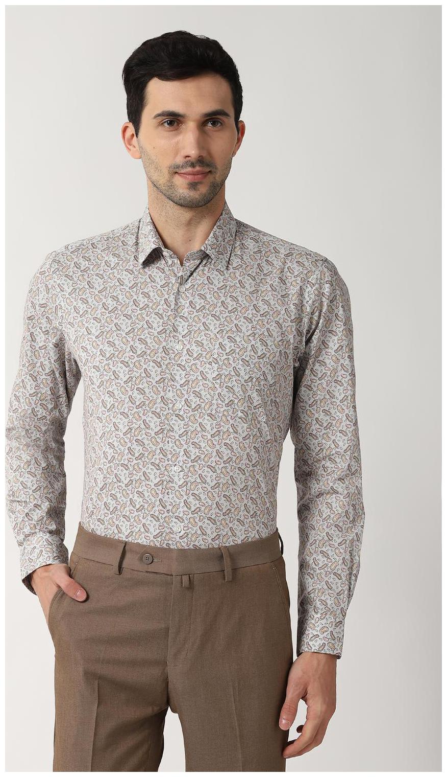 

Peter England Men Regular fit Formal Shirt - White