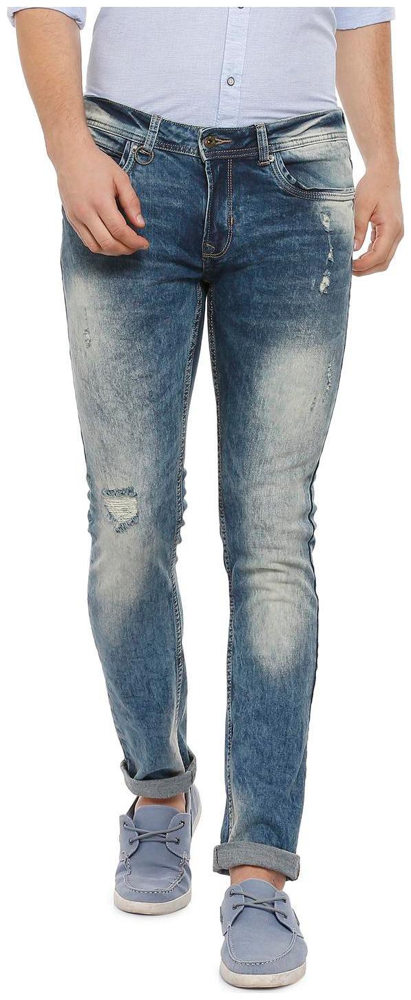 

Peter England Men Blue Skinny Fit Jeans