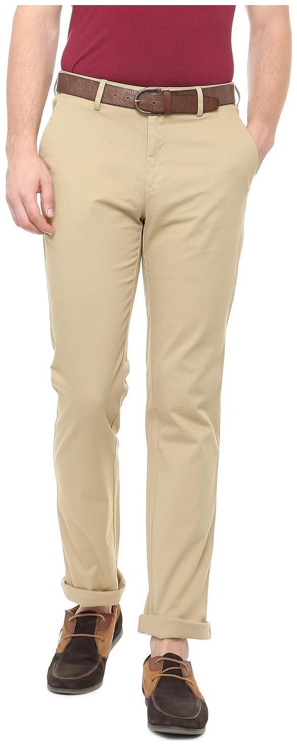 

Peter England Khaki Trousers